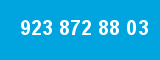 923 872 88 03 923 872 88 03